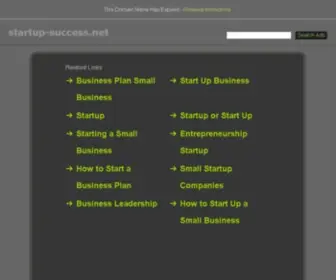 Startup-Success.net Screenshot