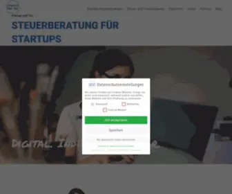 Startup-Tax.de(Steuerberatung für Startups) Screenshot