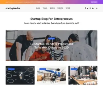 Startupbasics.com(Double Your Productivity And Profits Using AI Automations) Screenshot