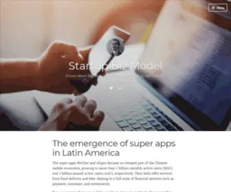 Startupbizmodel.com(Startup Biz Model) Screenshot