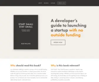 Startupbook.net(Start Small) Screenshot