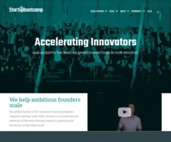 Startupbootcamp.org(We support early) Screenshot