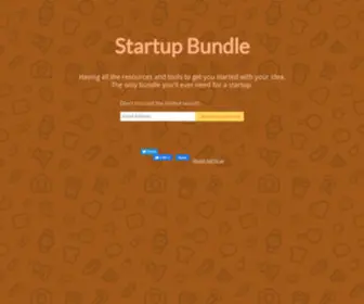 Startupbundle.com(Startup Bundle) Screenshot