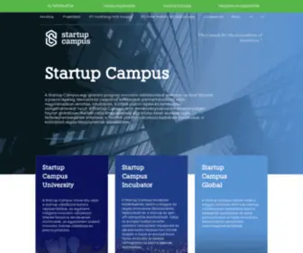 Startupcampus.hu(Startup Campus) Screenshot