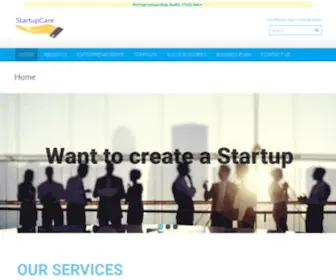 Startupcare.in(Startup Care) Screenshot