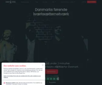 Startupcentral.dk(Dit iværksætternetværk) Screenshot