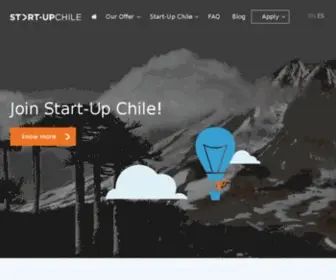 Startupchile.org(Join the leading accelerator in Latin America) Screenshot