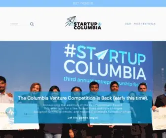 Startupcolumbia.org(#Startup Columbia) Screenshot