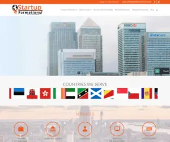 Startupformations.co.uk(Trusted Limited Company Formation in UK with Bank Account & VAT) Screenshot