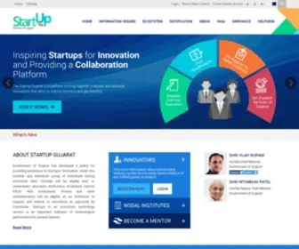 Startupgujarat.in(Startup Gujarat) Screenshot