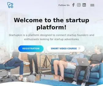 Startupkin.com(Startupkin) Screenshot