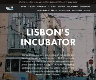 Startuplisboa.com(Startup Lisboa) Screenshot
