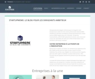 Startupmeme.com(Facebook) Screenshot