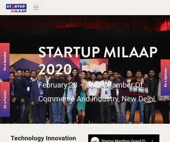 Startupmilaap.com(Startup Milaap) Screenshot