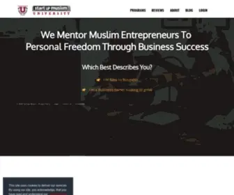 Startupmuslim.com(Startup Muslim) Screenshot