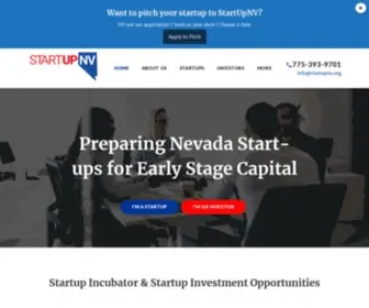 Startupnv.org(Business Incubator & Start) Screenshot