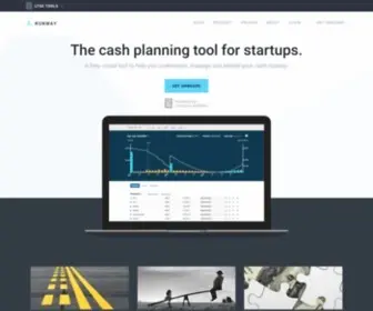 Startuprunway.io(The Startup Cash Planning Tool by LTSE) Screenshot