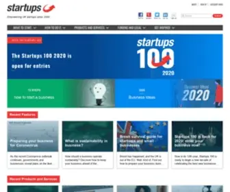 Startups.co.uk(Business ideas) Screenshot