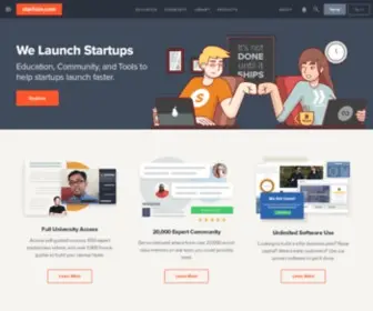 Startups.com(Online Startup Accelerator) Screenshot