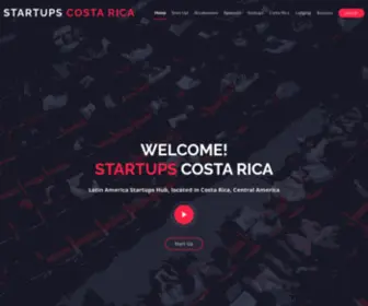 Startupscr.org(Startups Costa Rica) Screenshot