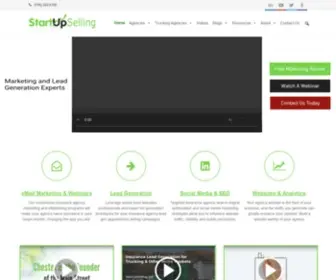 Startupselling.com(Insurance Agency Marketing) Screenshot