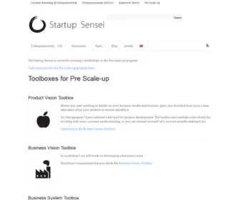 Startupsensei.eu(Startupsensei) Screenshot