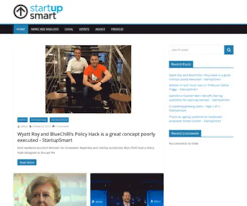 Startupsmart.com.au Screenshot