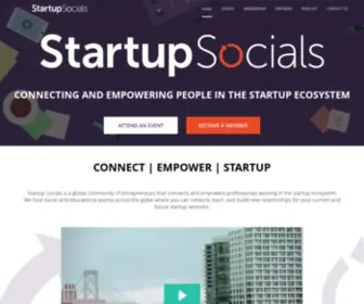 Startupsocials.com(Startupsocials) Screenshot