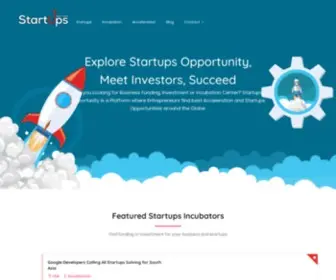 Startupsopportunity.com(Startups Opportunity) Screenshot