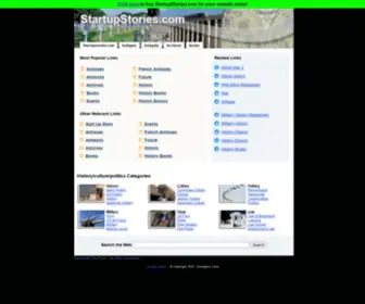 Startupstories.com(Startupstories) Screenshot