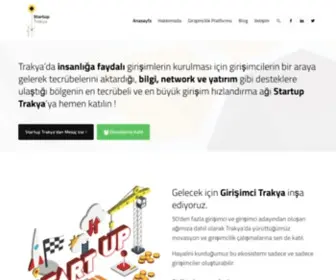 Startuptrakya.com(Startup Trakya) Screenshot