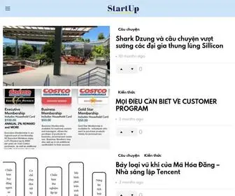 StartupVietnam.vn(Startup Việt Nam) Screenshot