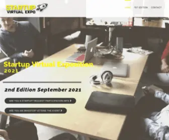 StartupVirtualexpo.com(Startup Virtual Exposition) Screenshot