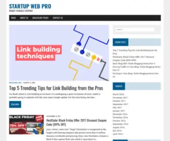 Startupwebpro.com(Startup Web Pro) Screenshot