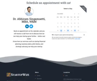 Startupwize.com(Startup Business Consulting Firm) Screenshot