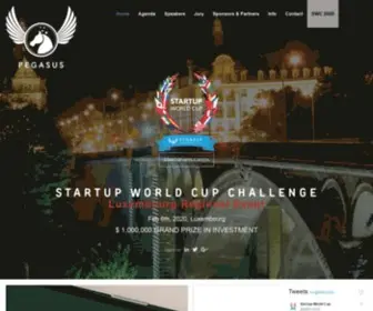 StartupWorldcup.lu(Startup World Cup) Screenshot