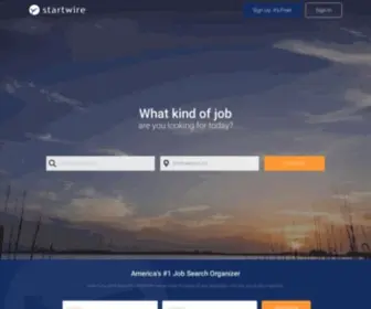 Startwire.com(Job search) Screenshot