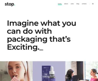 Startwithstop.co.uk(Packaging Design Agency in Newcastle Upon Tyne) Screenshot