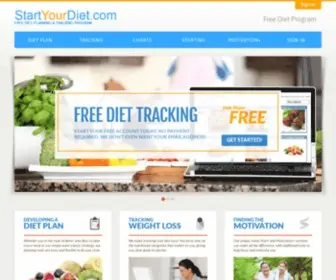 Startyourdiet.com(Free Online Diet Program) Screenshot