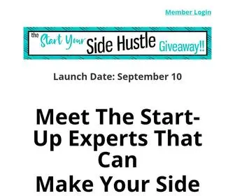 Startyoursidehustlegiveaway.com(Start Your Online Business) Screenshot