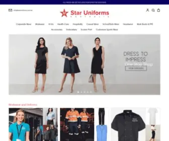 Staruniforms.com.au(Star Uniforms Australia) Screenshot