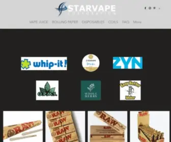 Starvapecorp.com(Starvape Corp) Screenshot