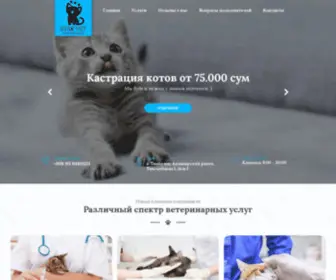 Starvet.uz(Ветеринарная клиника в Ташкенте) Screenshot