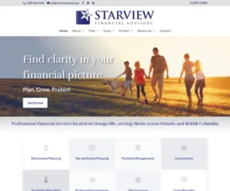 Starviewfinancial.com(Starview Financial Services) Screenshot