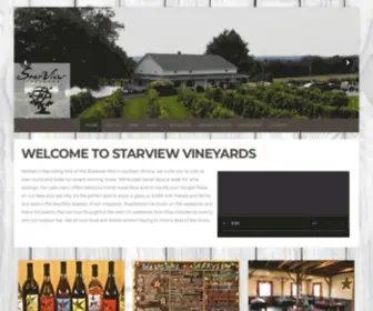 StarviewVineyards.com(StarView Vineyards) Screenshot