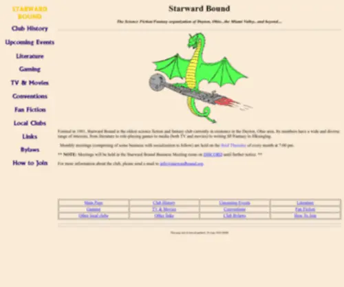 Starwardbound.org(Starward Bound) Screenshot