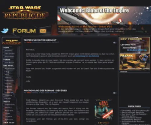 Starwars-Republic.de(Example HTML page) Screenshot