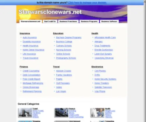 Starwarsclonewars.net(Starwarsclonewars) Screenshot