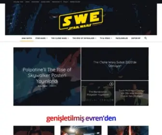 Starwarsevreni.com(Star Wars Evreni) Screenshot
