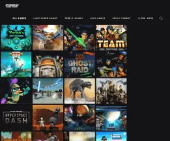 Starwarsgamesonline.com(Play Star Wars Games Online) Screenshot